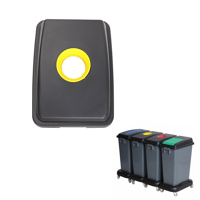 Compass yellow lid for 60L recycling bin