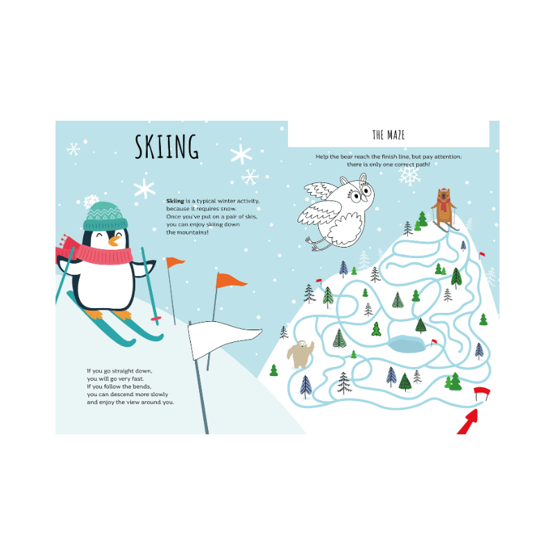 Sassi Stickers and Activities Book - Winter image 5