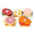 MamaMemo Wooden Food - Sandwich Set