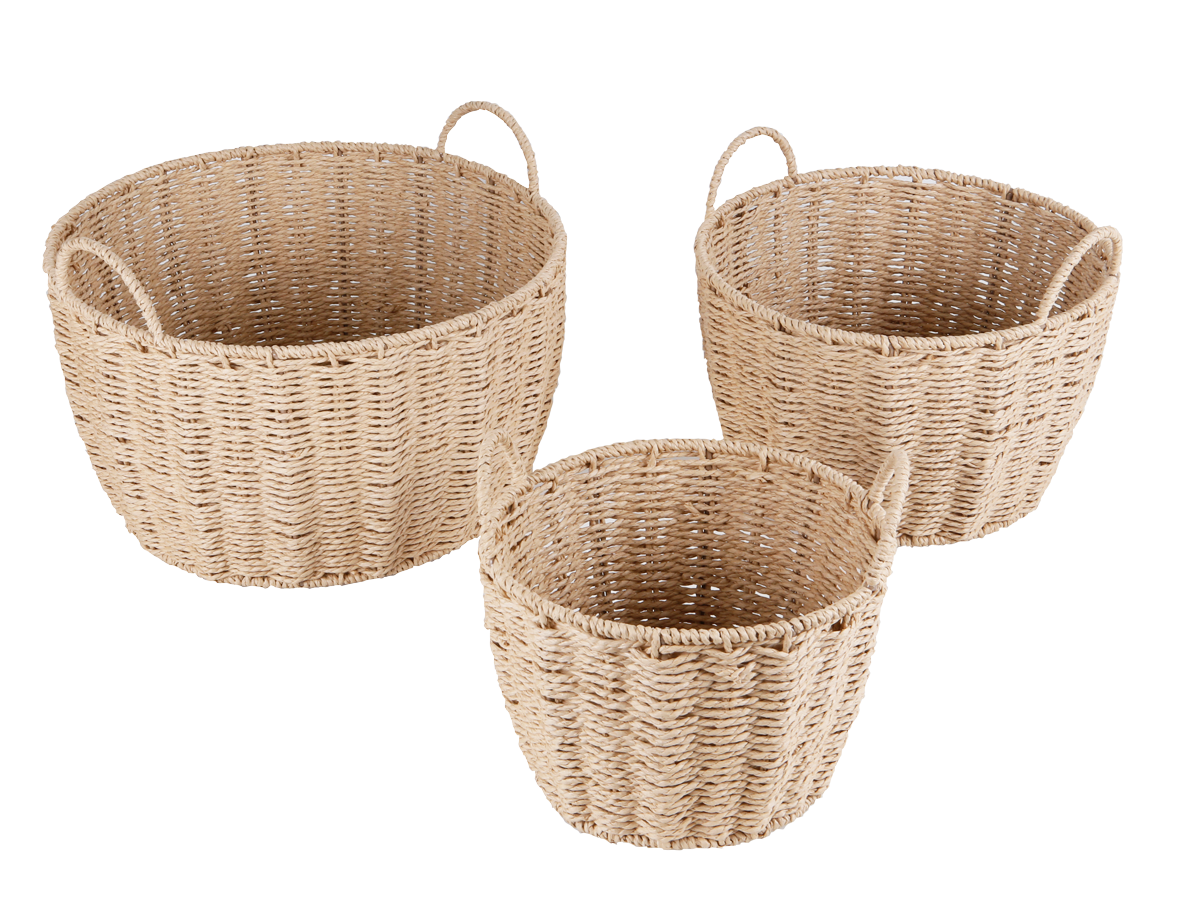 Round Baskets Set of 3