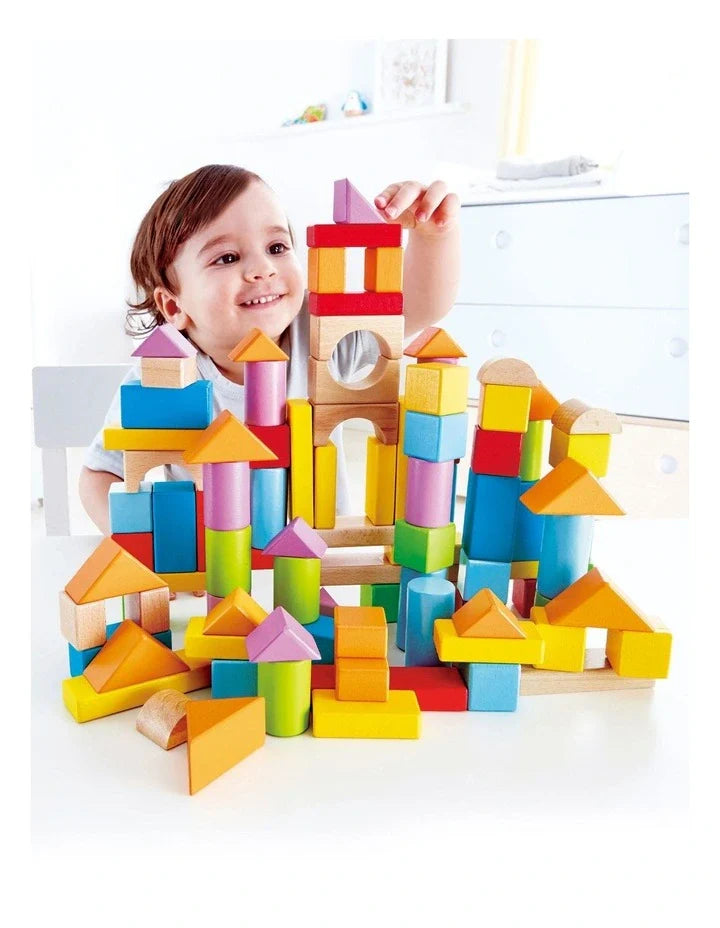 Wonderful Beech Blocks 101pc image 2