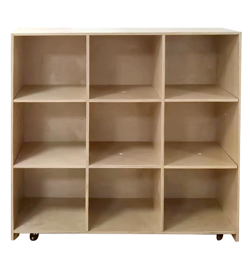 9 Space Lockers Shelf