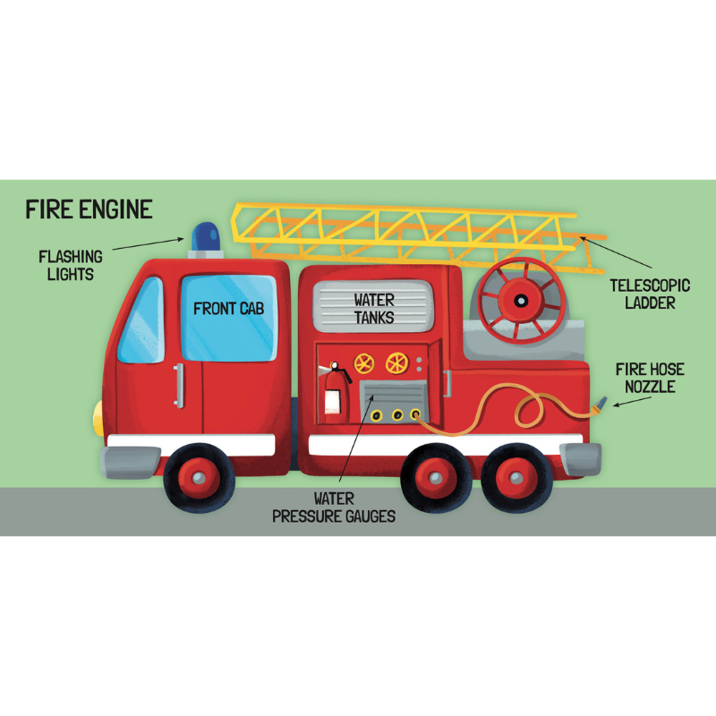 Sassi 3D Puzzle and Book Set - Learn Shapes Firefighters , 40 pcs image 8