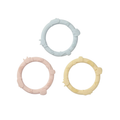 LouLou Lollipop Wild Teether Ring Set - Pastel