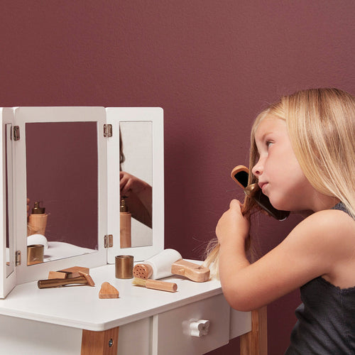 by Astrup Role Play Wooden Hairdressing Set, 9 piece image 2