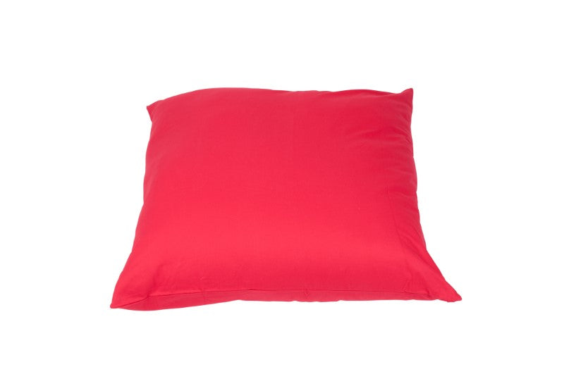 Indoor Jumbo Cotton Cushion - Red