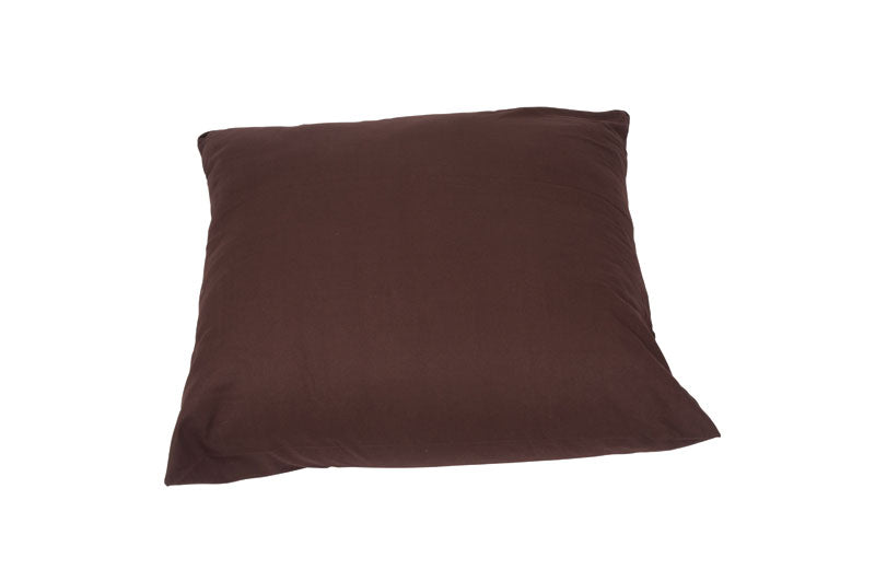 Indoor Jumbo Canvas Cushion - Chocolate