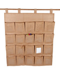Hessian Pockets - 20 Pockets