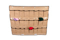 Hessian Pockets - 24 Pockets