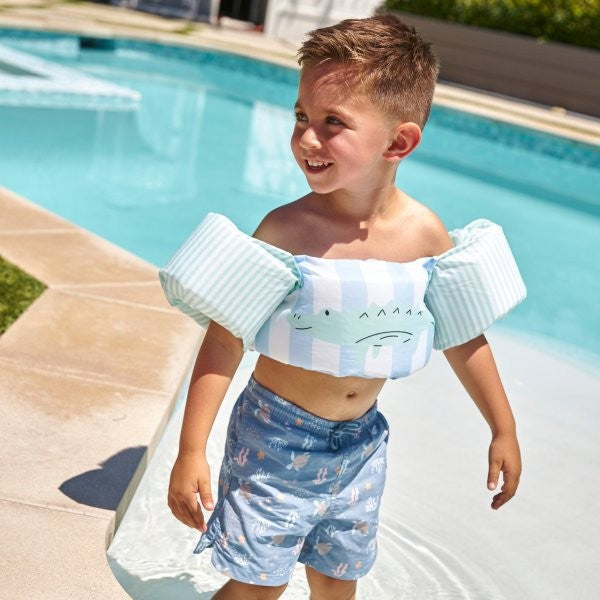 Swim Essentials Puddle Jumper Swimming Vest - Crocodile, 2-6 yrs image 2