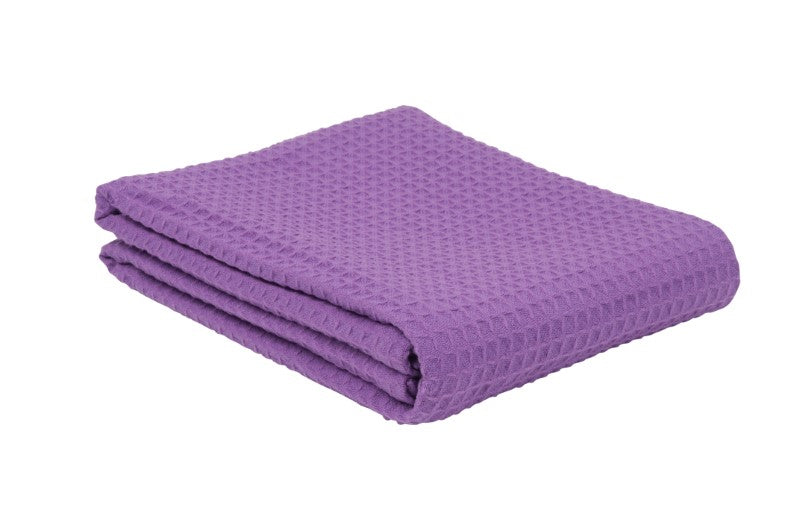 Cotton Thermal Blanket - Purple