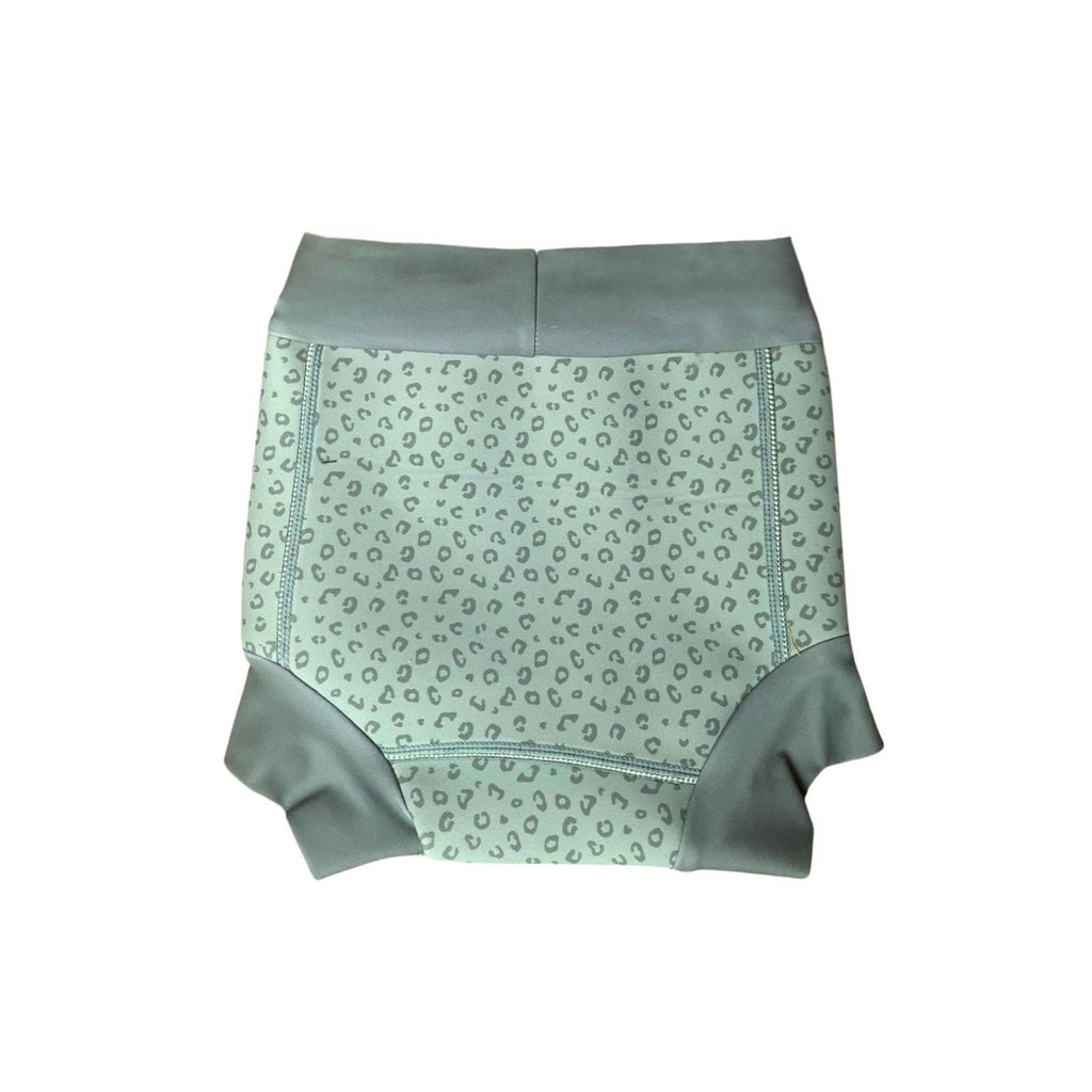 Swim Essentials Neoprene Swim Nappy Pant, Green Leopard image 3