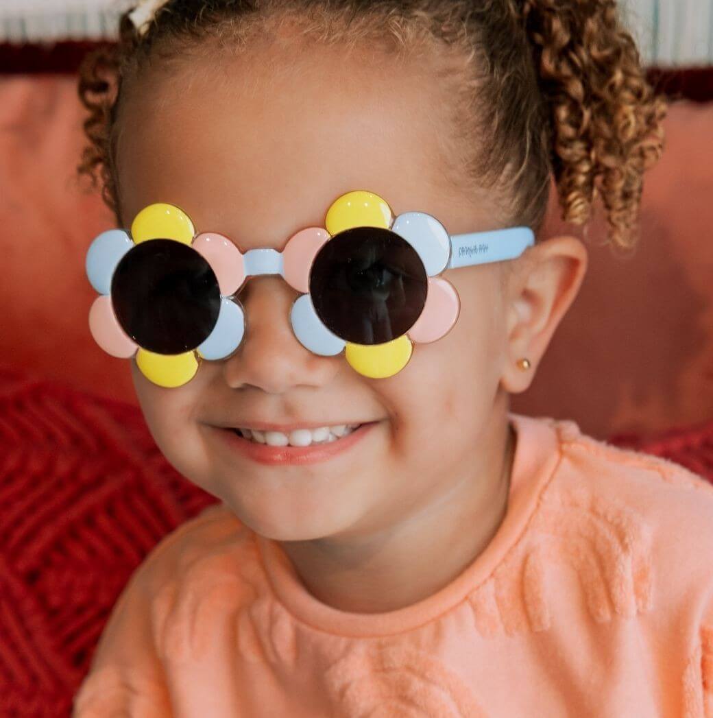Frankie Ray Baby Sunglasses -  Daisy, Multi Petal image 2