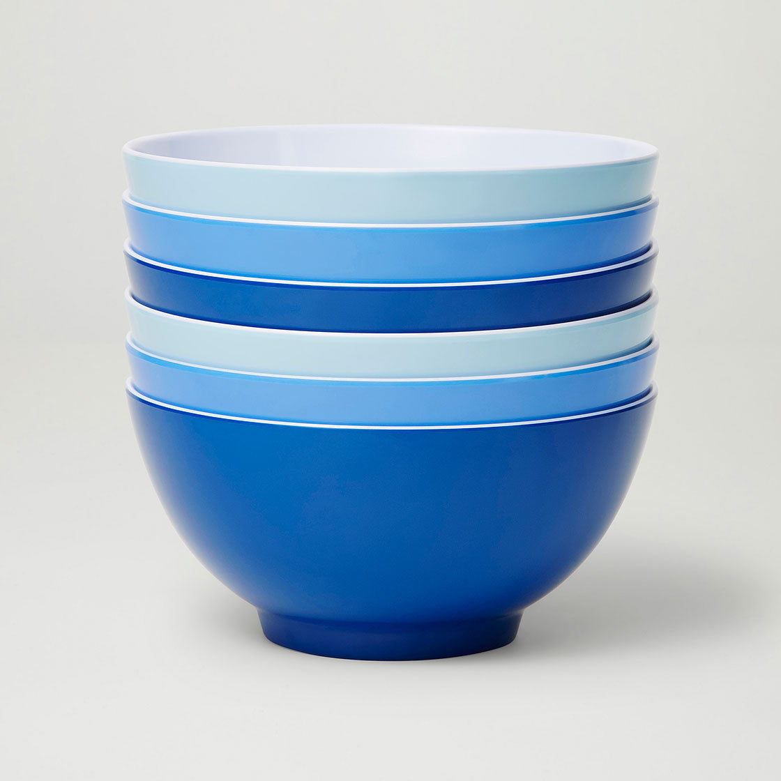 Barel Classic Melamine Bowls 15cm ‘Glacier’ (Set of 6)