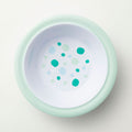 Barel Junior Green Polka Dot Rimmed Melamine Bowl