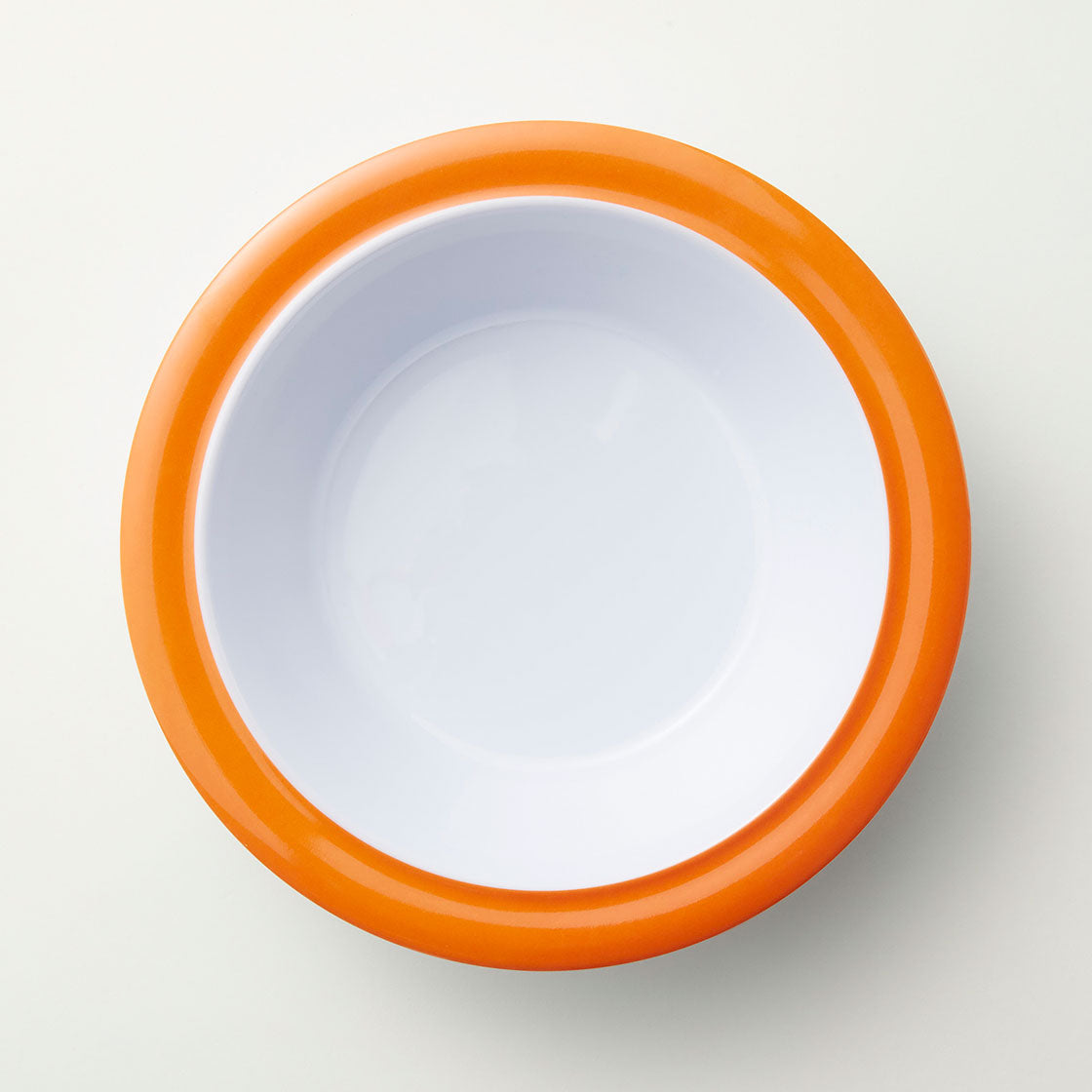 Barel Junior Orange & White Melamine Bowl