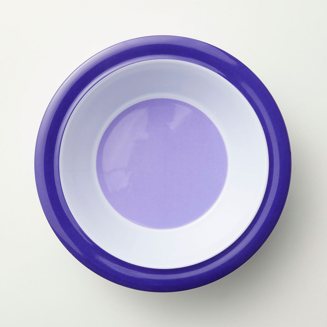 Barel Junior Violet & Lavender Rimmed Melamine Bowl