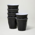 Barel Classic Black Melamine Tumblers 260mL (Set of 6)