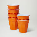 Barel Classic Orange Melamine Tumblers 260mL (Set of 6)