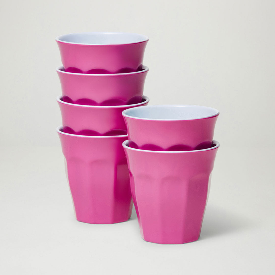 Barel Classic Magenta Melamine Tumblers 260mL (Set of 6)