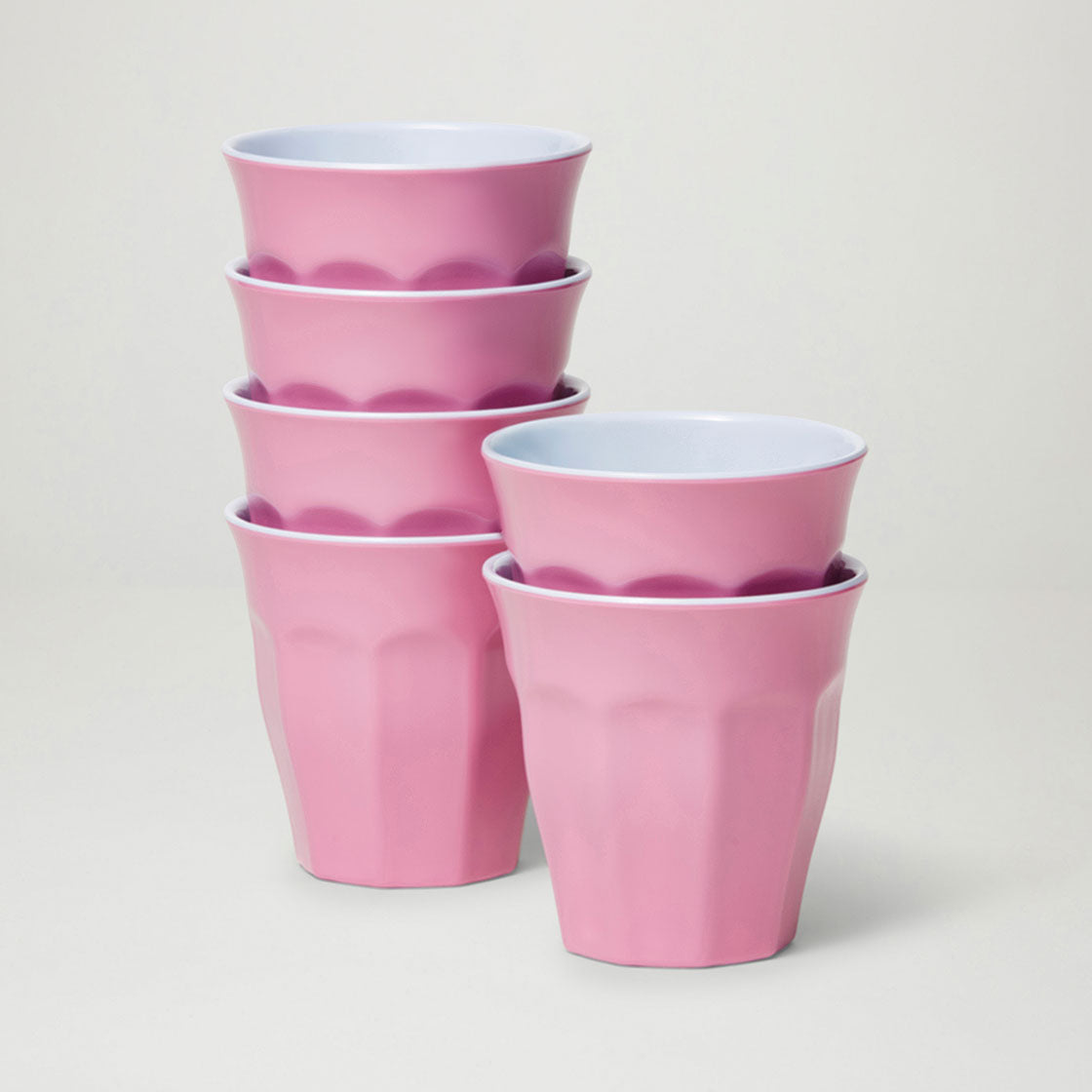 Barel Classic Pink Melamine Tumblers 260mL (Set of 6)