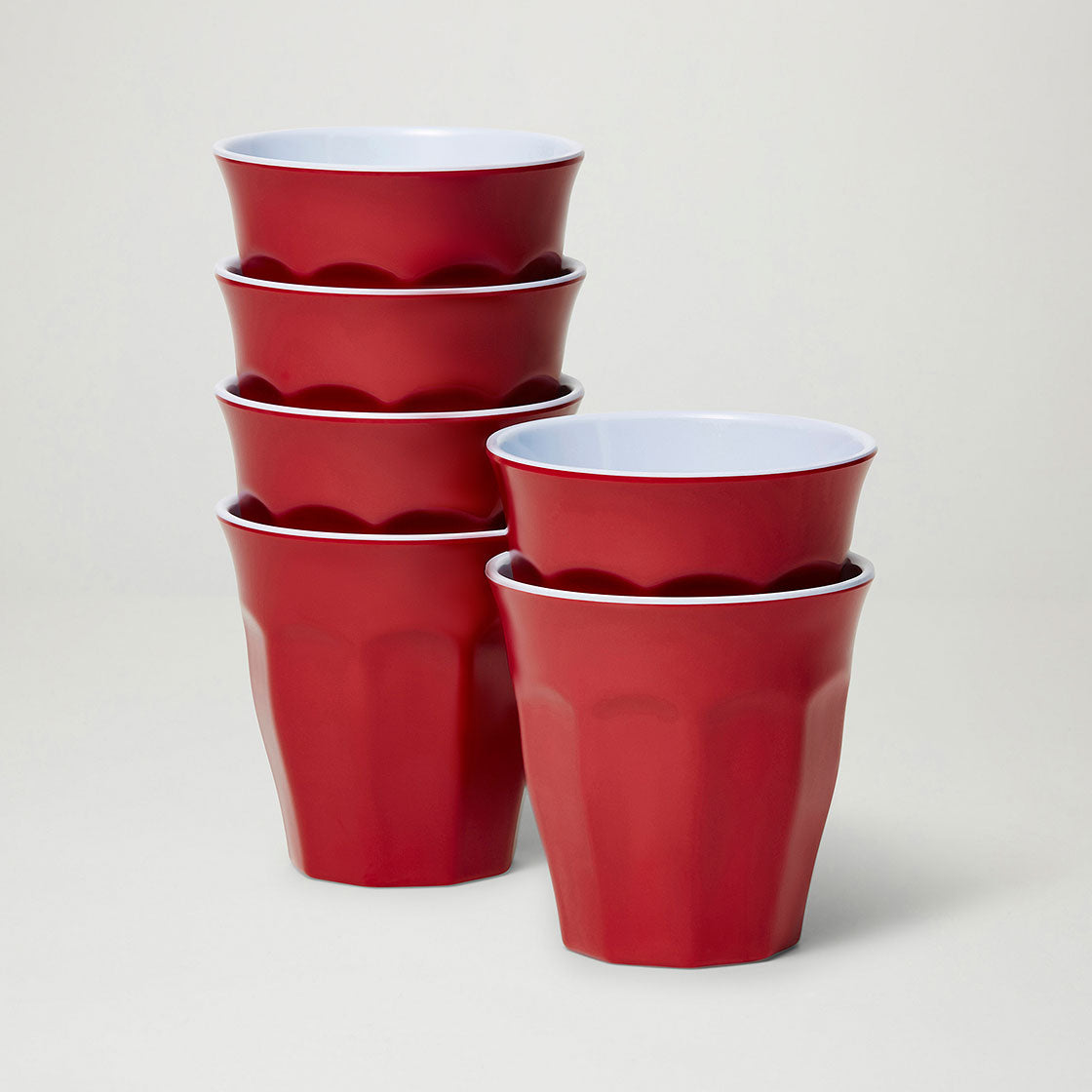 Barel Classic Merlot Melamine Tumblers 260mL (Set of 6)
