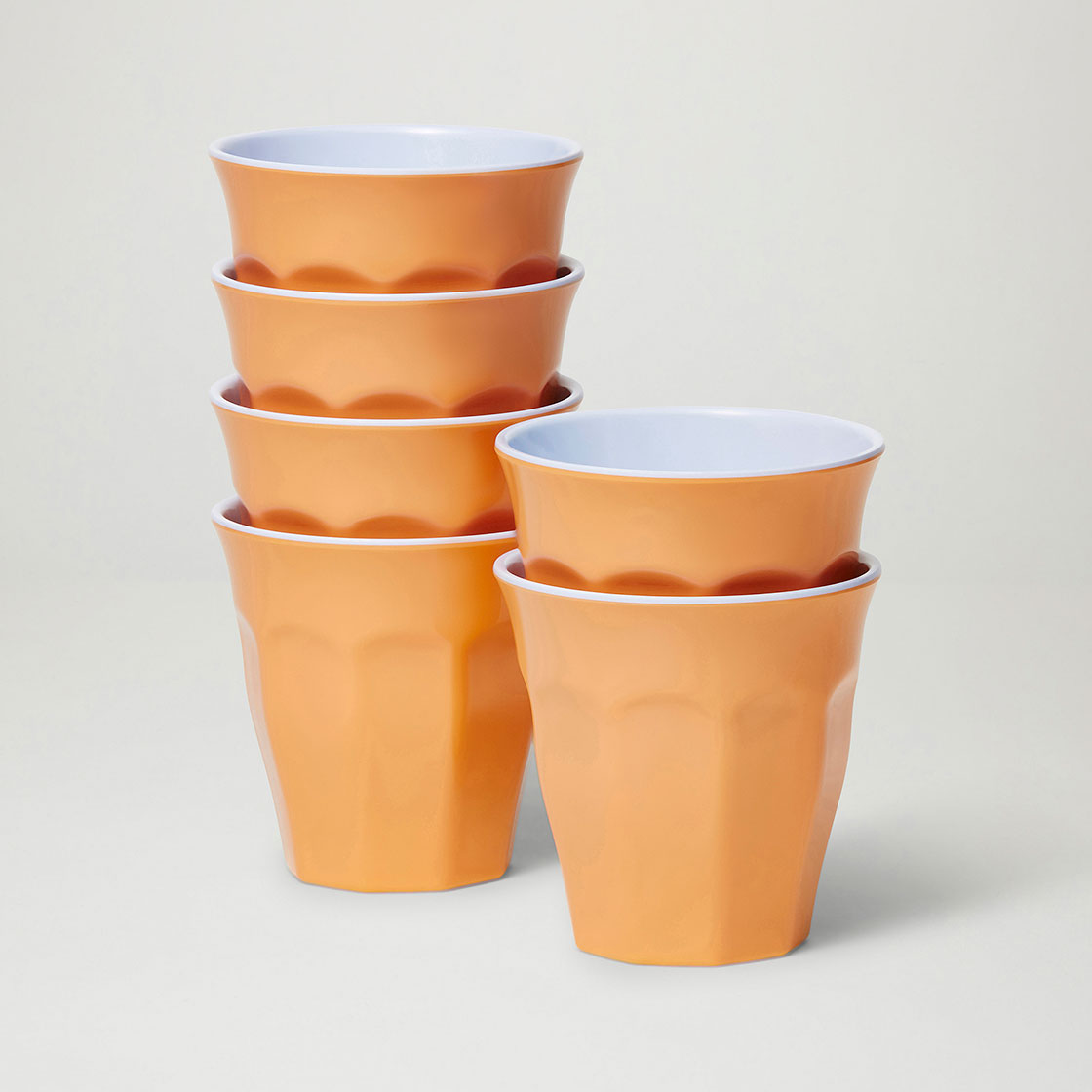 Barel Classic Apricot Melamine Tumblers 260mL (Set of 6)