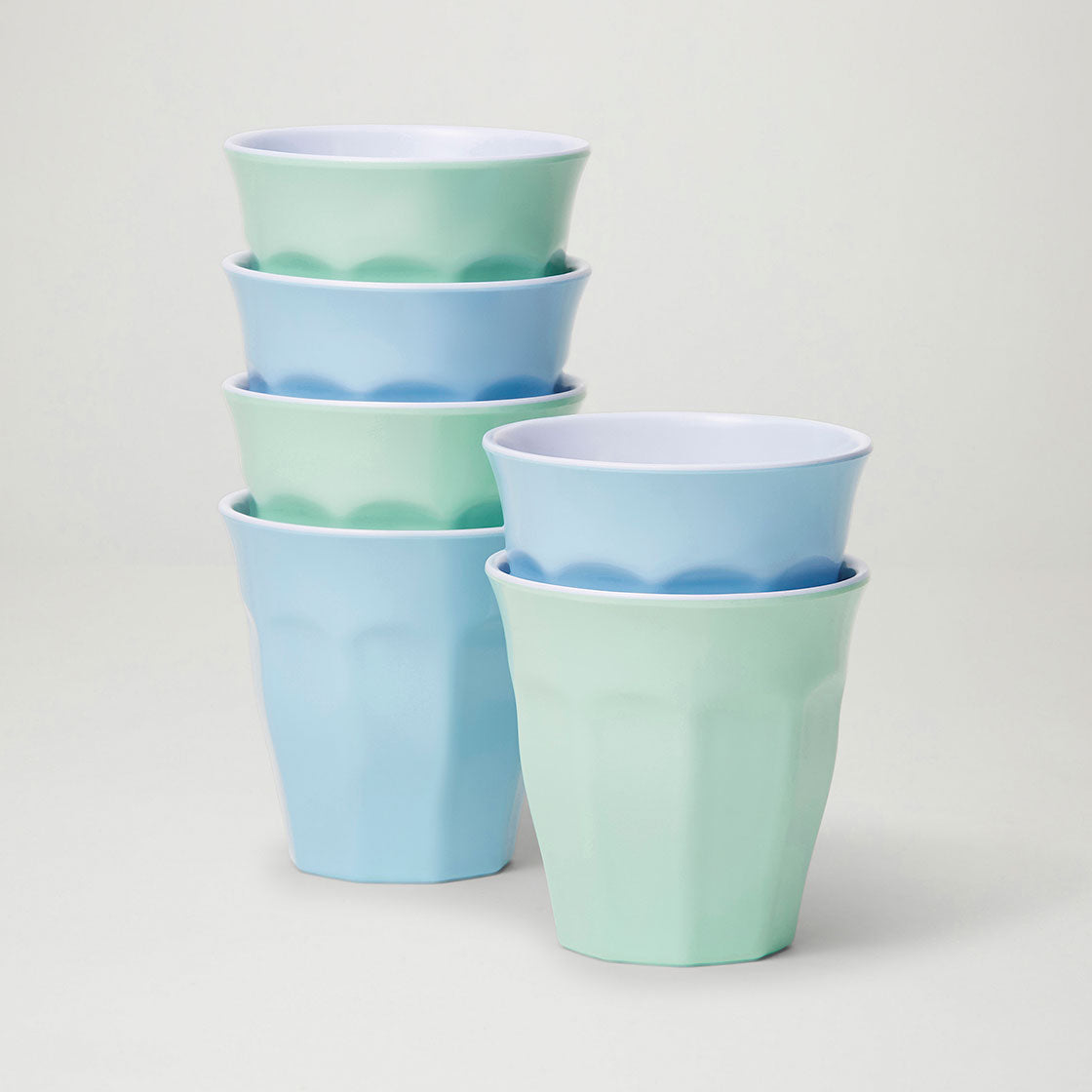 Barel Classic Melamine Tumblers 260mL ‘Frost’ (Set of 6)