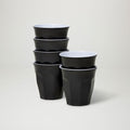 Barel Classic Black Melamine Tumblers 200mL (Set of 6)