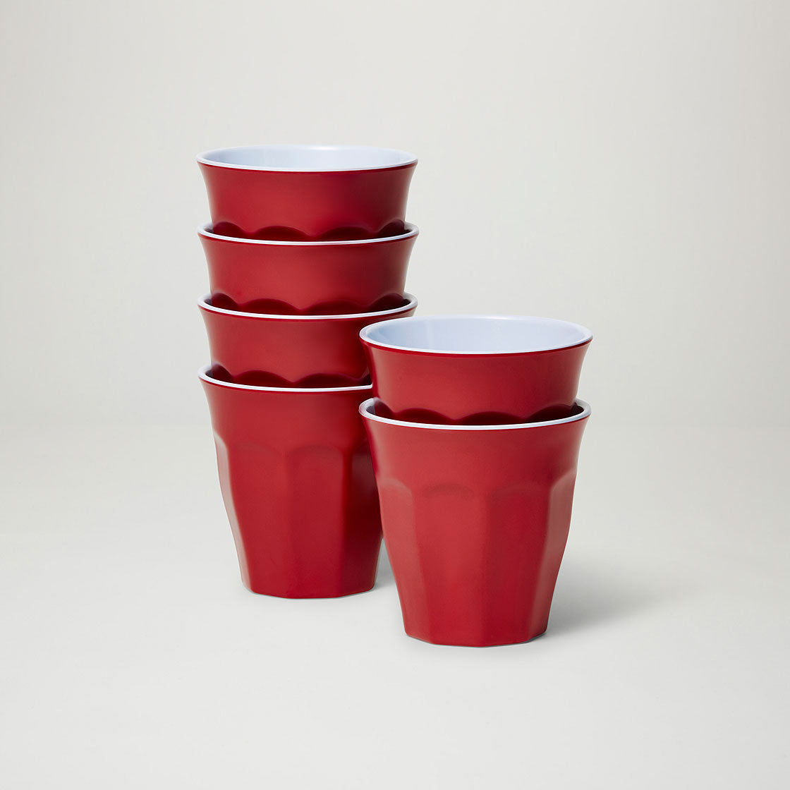 Barel Classic Merlot Melamine Tumblers 200mL (Set of 6)