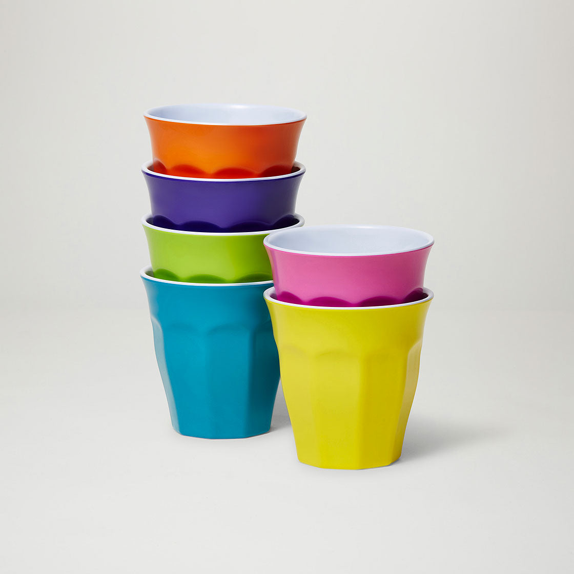 Barel Classic Melamine Tumblers 200mL ‘Fiesta’  (Set of 6)