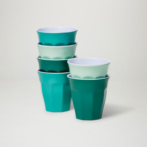 Barel Classic Melamine Tumblers 200mL ‘Harmony’ (Set of 6)