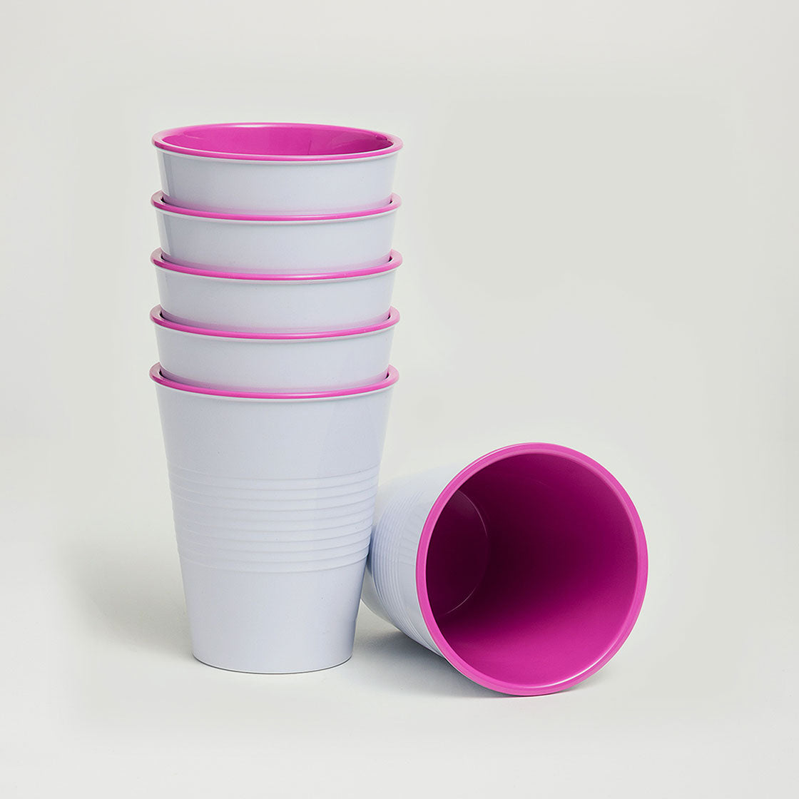 Barel Retro Magenta Melamine Tumblers 275mL (Set of 6)