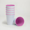 Barel Retro Pink Melamine Tumblers 275mL (Set of 6)