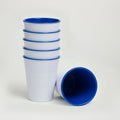 Barel Retro Royal Blue Melamine Tumblers 275mL (Set of 6)