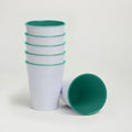 Barel Retro Green Melamine Tumblers 275mL (Set of 6)