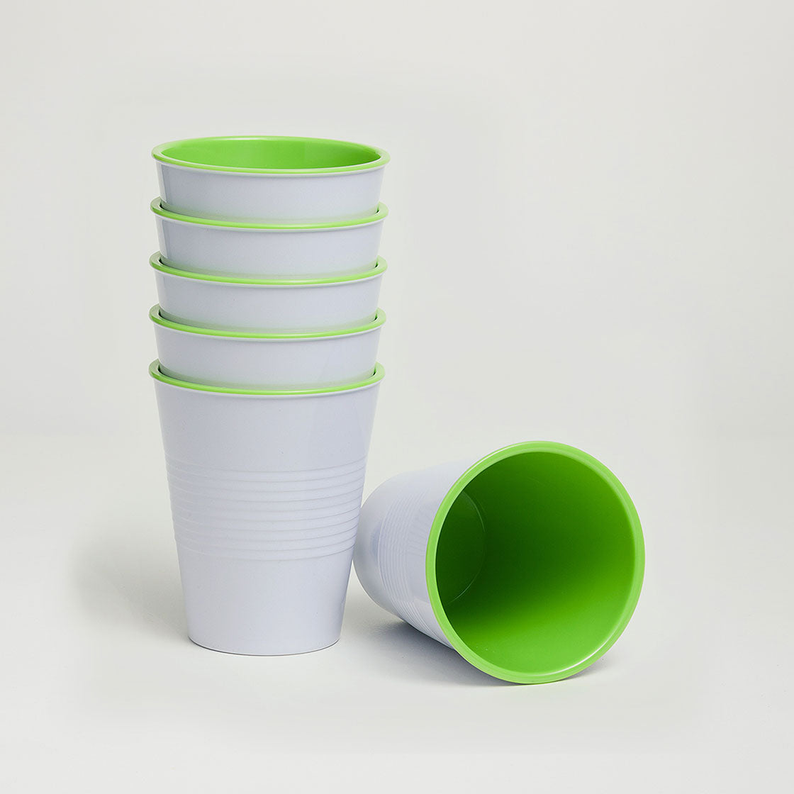 Barel Retro Lime Melamine Tumblers 275mL  (Set of 6)
