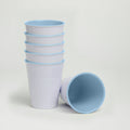 Barel Retro Blue Melamine Tumblers 275mL (Set of 6)