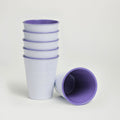 Barel Retro Lavender Melamine Tumblers 275mL (Set of 6)