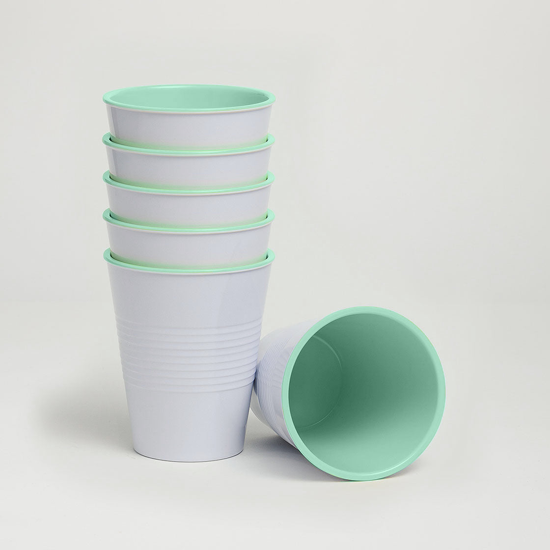 Barel Retro Mint Melamine Tumblers 275mL (Set of 6)
