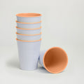 Barel Retro Apricot Melamine Tumblers 275mL (Set of 6)