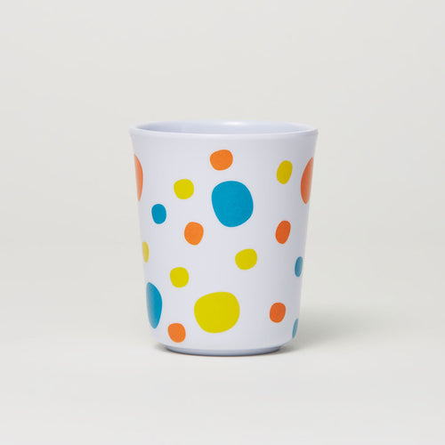 Barel Everyday Yellow Polka Dot Melamine Beaker 200mL