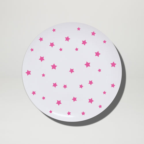 Barel Magenta Star Melamine Plate 25cm
