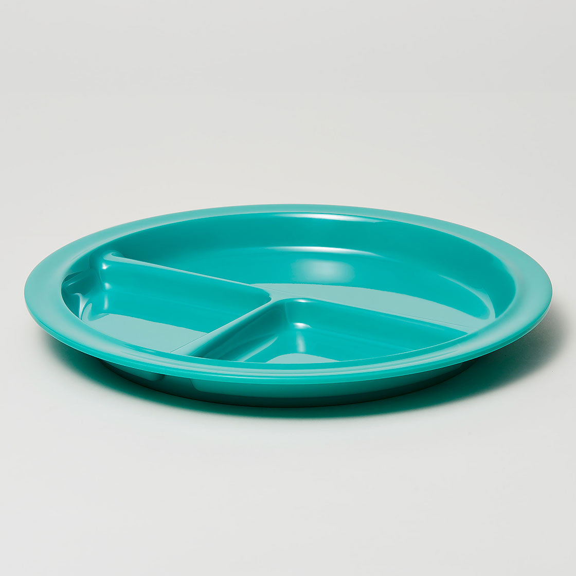 Barel Junior Green Melamine Partition Plate