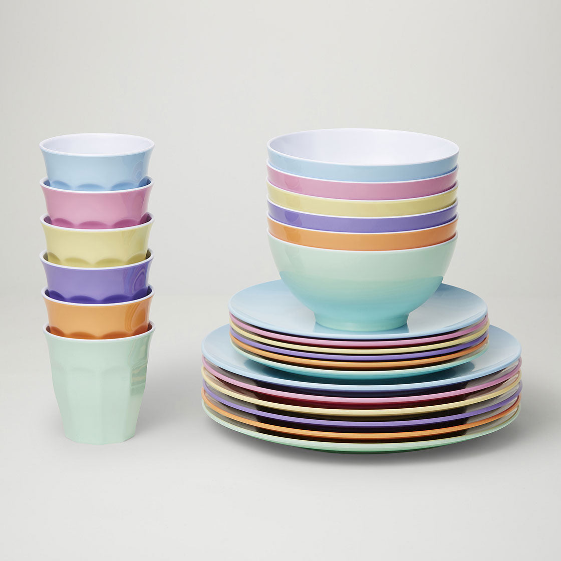 Barel Classic Melamine Dinner Set ‘Dream’ (24 Piece)