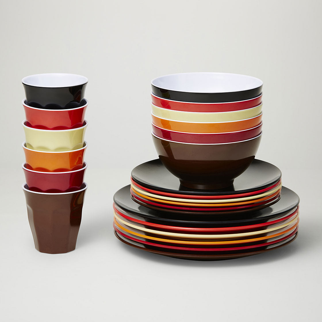 Barel Classic Melamine Dinner Set ‘Vintage’ (24 Piece)