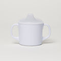 Baby Barel White Melamine Sippy Cup with Lid