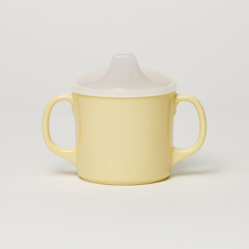 Baby Barel Beige Melamine Sippy Cup with Lid