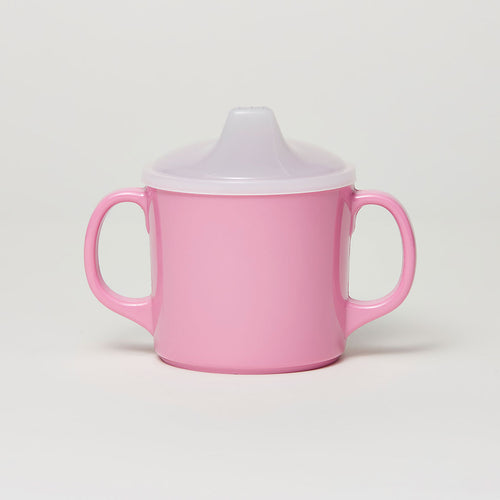 Baby Barel Pink Melamine Sippy Cup with Lid