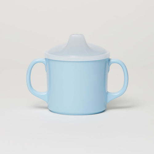 Baby Barel Blue Melamine Sippy Cup with Lid
